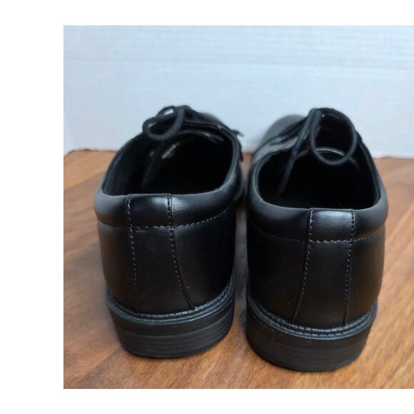 Mens Leather Lace Up Dress Shoes Size 9,5 - Picture 4 of 8